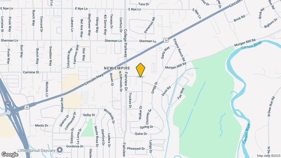 1858 Walker Dr Map and Location Details