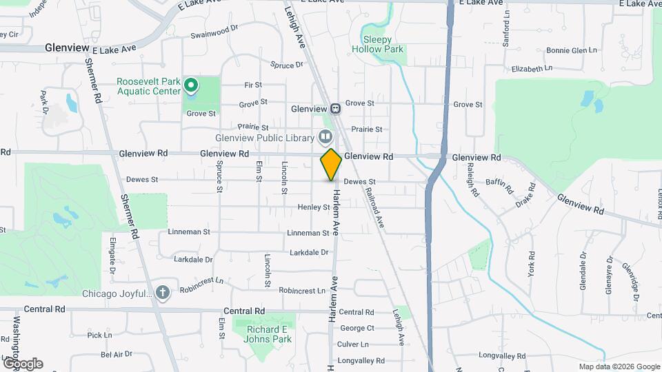 928 Harlem Ave Mapa y Detalles de la Ubicación