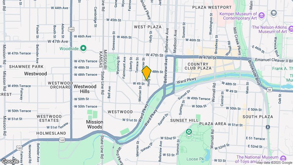 4834 Holly St Map and Location Details