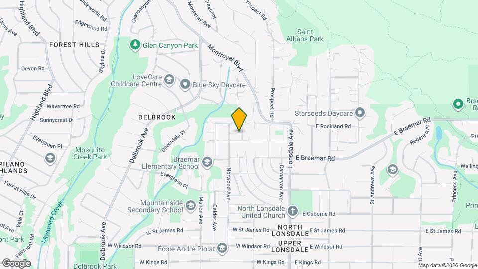 3835 Dalkeith Dr Map and Location Details