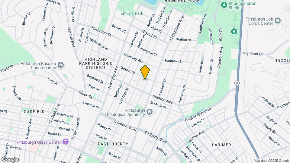 820 N Beatty St Mapa y Detalles de la Ubicación