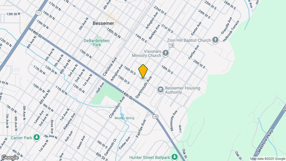 320 16th St S Map and Location Details