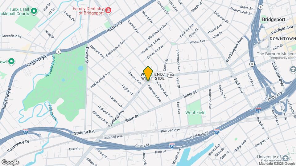 1357 Fairfield Ave Map and Location Details