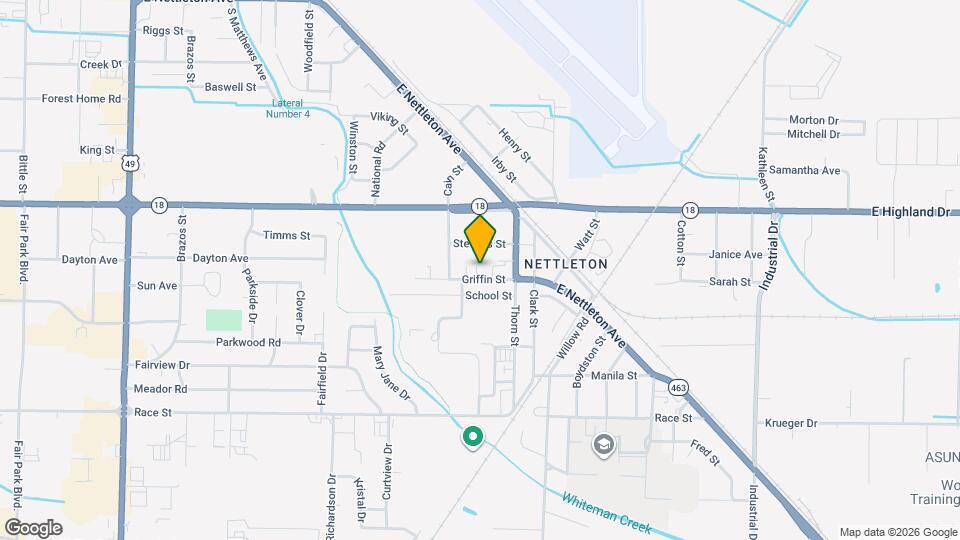 3812 Griffin St Map and Location Details