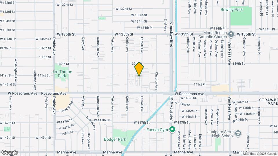 14078 Lemoli Way Map and Location Details