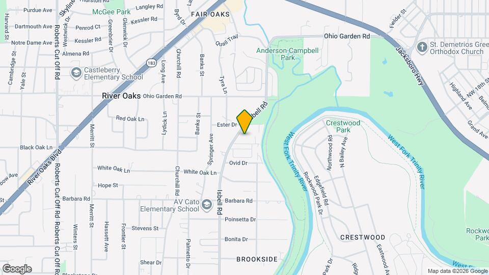 908 Isbell Rd, Unit D Map and Location Details