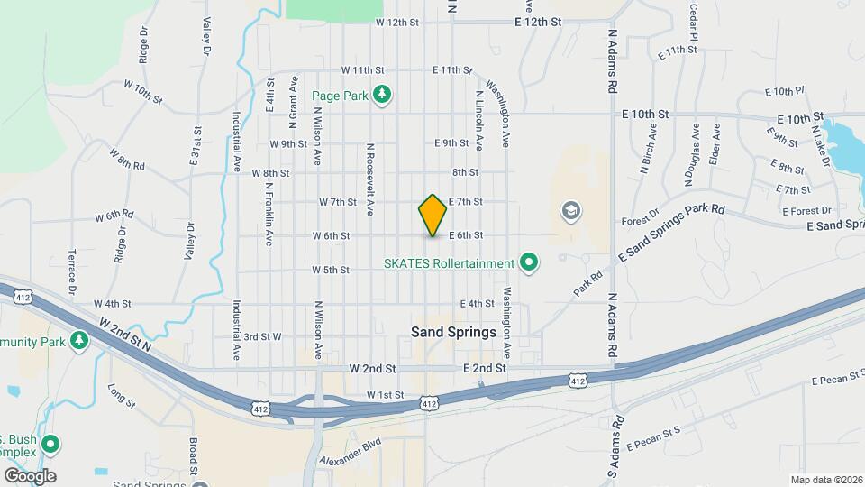 517 N Main St Map and Location Details