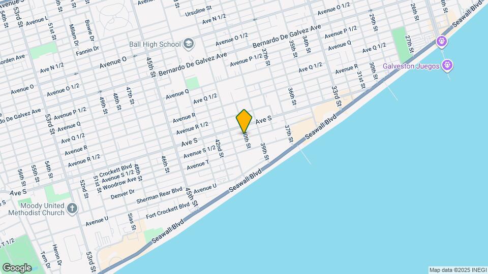 4004 Avenue S 1/2 Map and Location Details