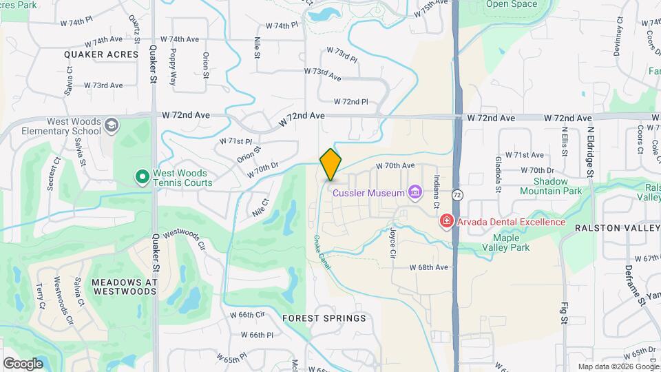 15300 W 69th Cir Map and Location Details