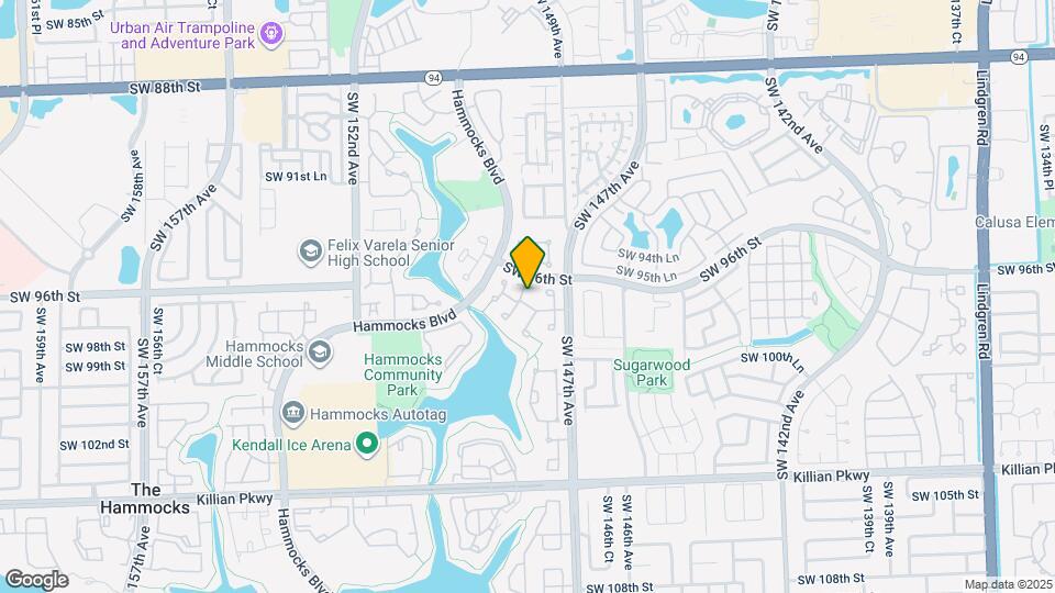 14795 SW 97th Ter Map and Location Details