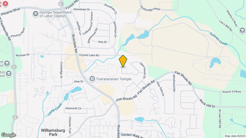 1231 Brookstone Rd Map and Location Details