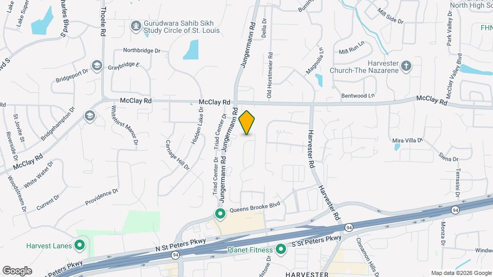 641 Autumn Oaks Dr Mapa y Detalles de la Ubicación