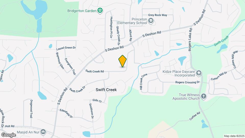 6544 Swift Creek Rd Map and Location Details