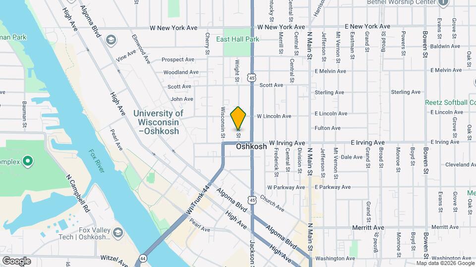 733 Wright St Map and Location Details