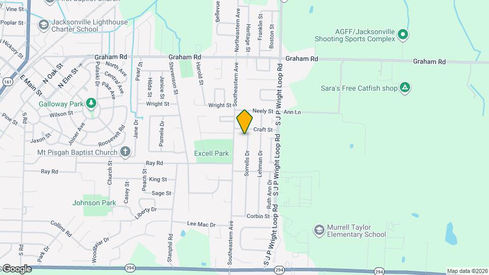 609 Sorrells Dr Map and Location Details