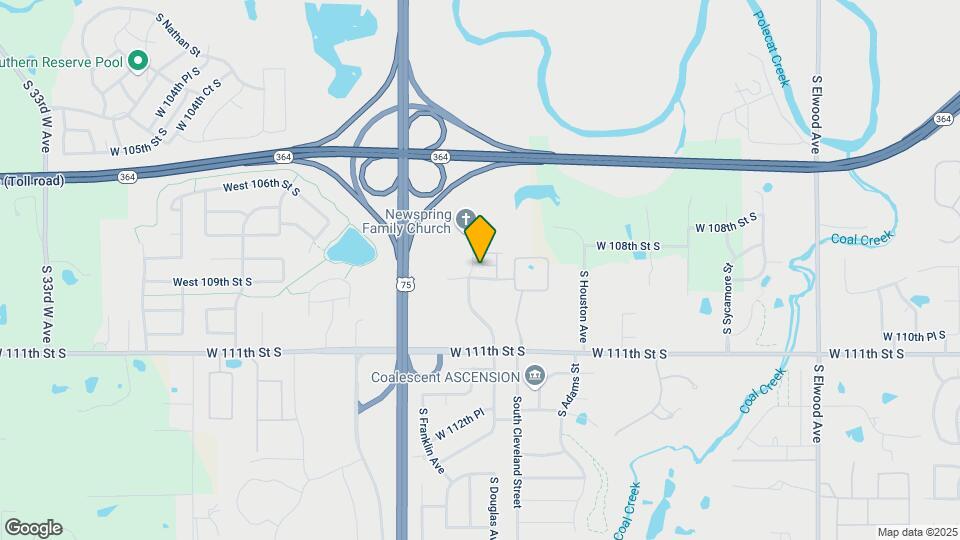 10701 Douglas Cir Map and Location Details