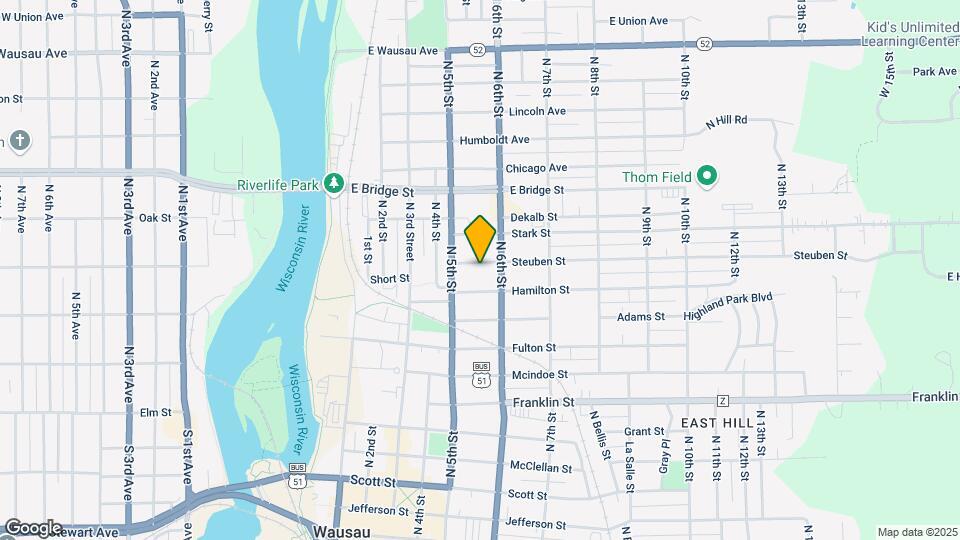 519 Steuben St Map and Location Details