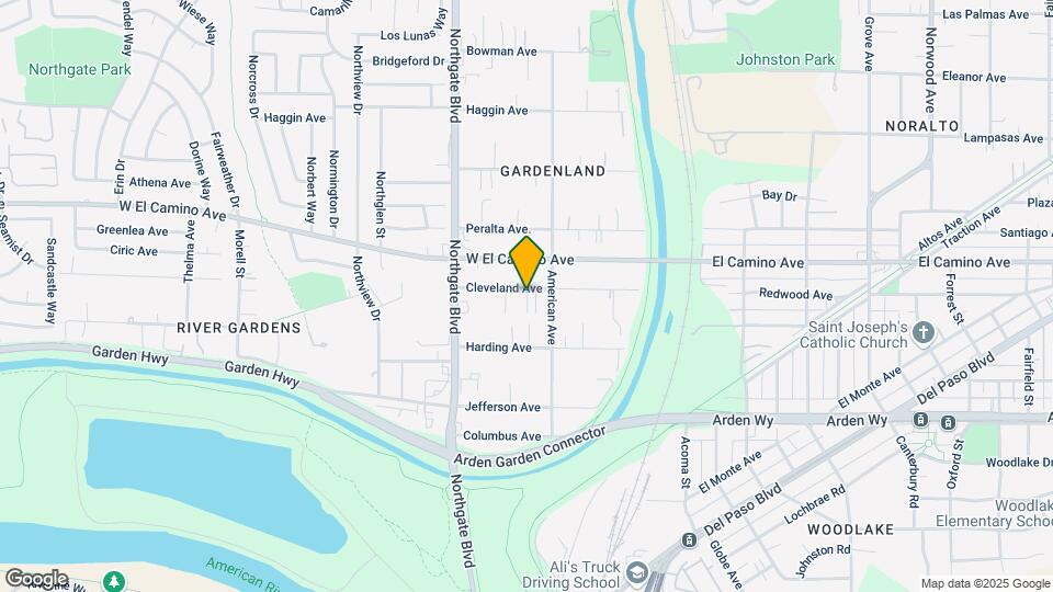 440 Cleveland Ave, Unit 1 Map and Location Details