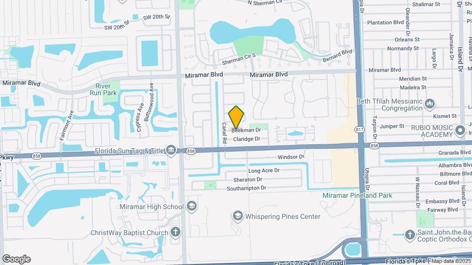 8636 Beekman Dr Map and Location Details