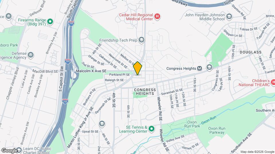 612 Raleigh Pl SE Mapa y Detalles de la Ubicación