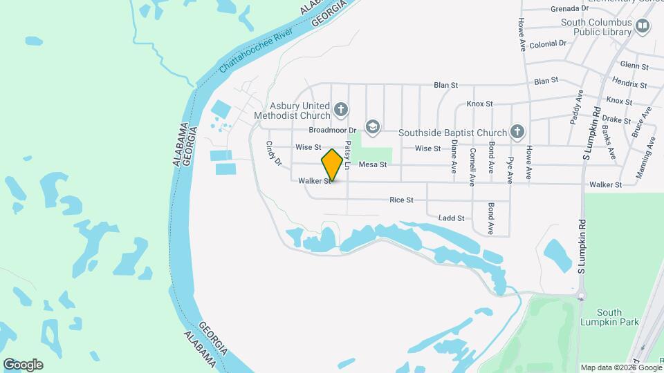 2468 Walker St Map and Location Details