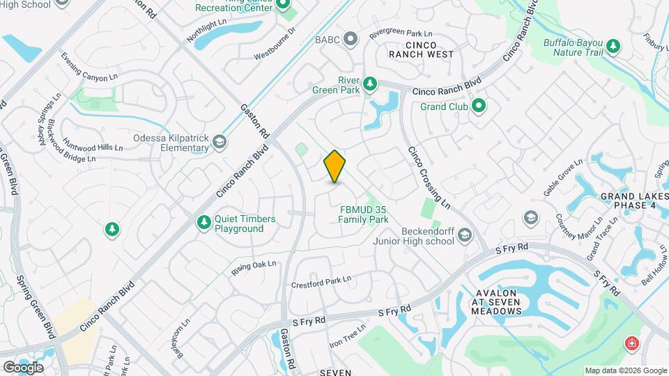 25815 Sundrop Meadows Ln Map and Location Details