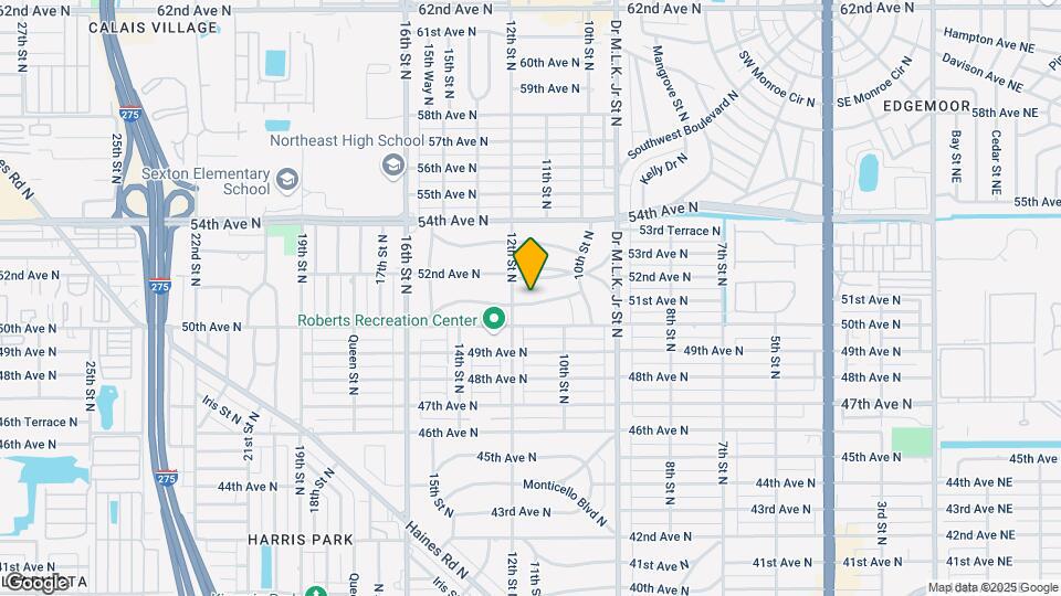 1139 51st Ave N Map and Location Details