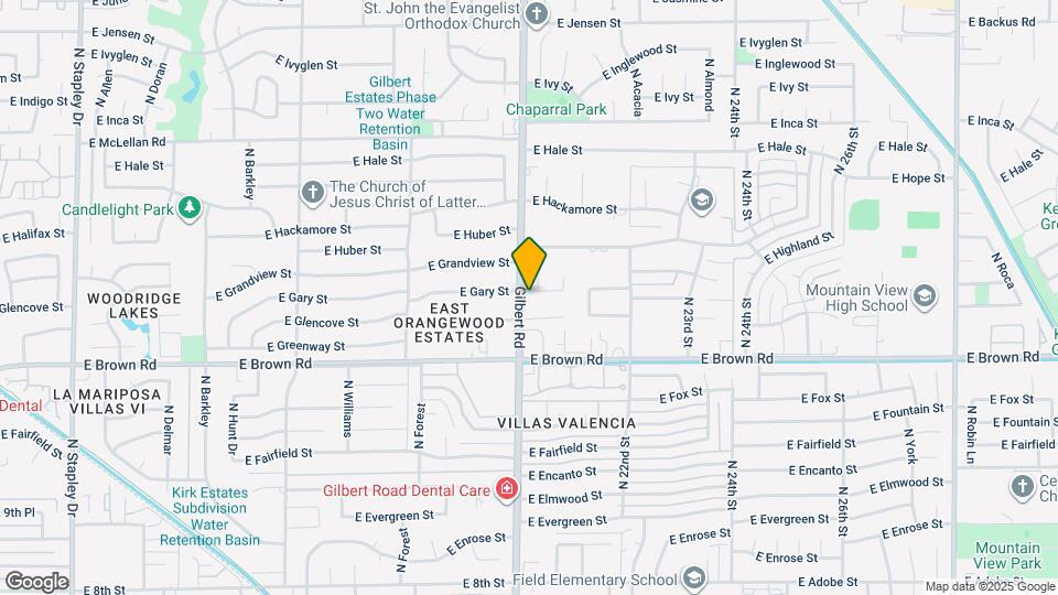 2011 E Gary Cir Map and Location Details