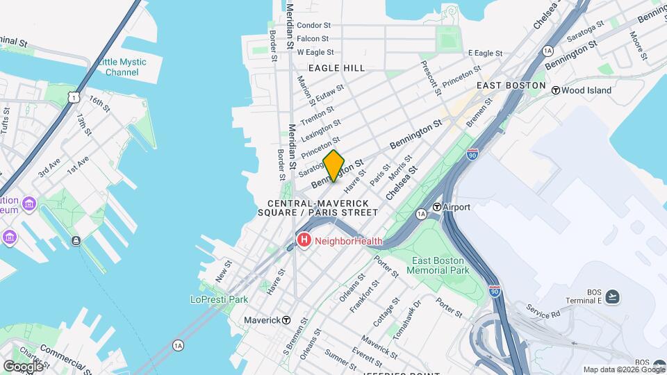 203 London St Map and Location Details