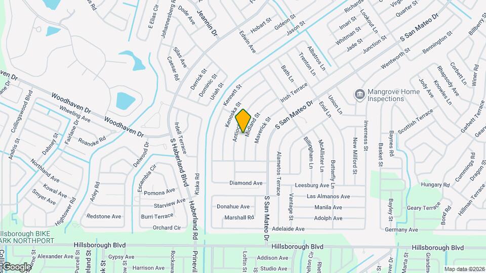 4605 Midland St Map and Location Details