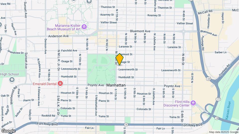 1020 Leavenworth St Map and Location Details
