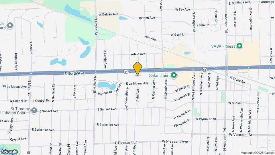 929 W North Ave, Unit A Map and Location Details