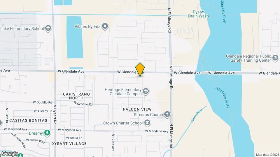 6971 N 125th Dr Map and Location Details