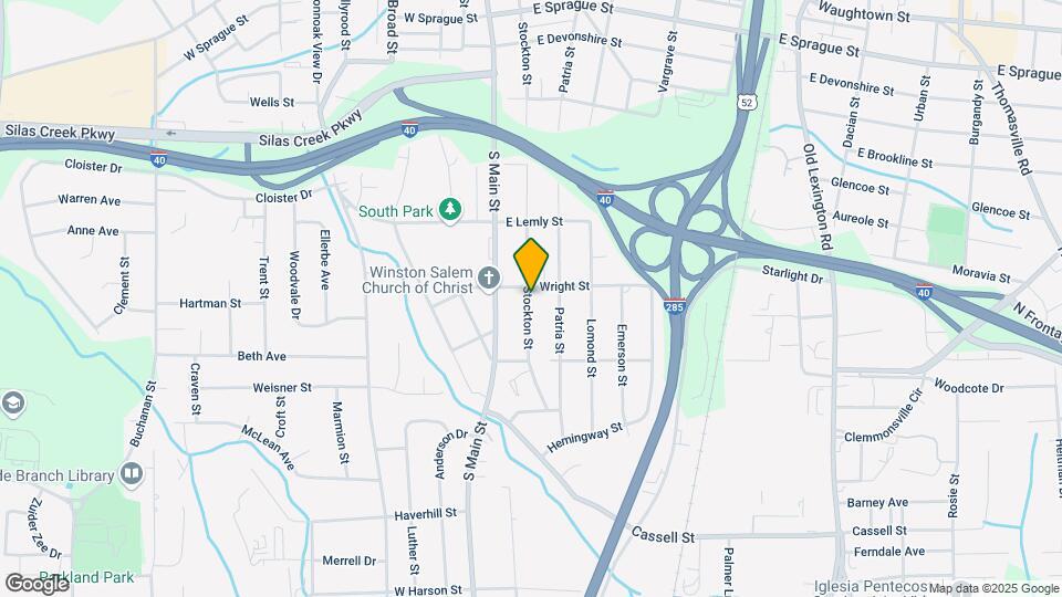2805 Stockton St Map and Location Details