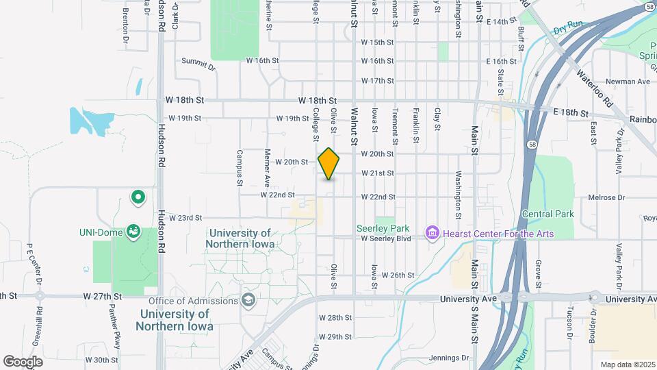 2115 Olive St Map and Location Details