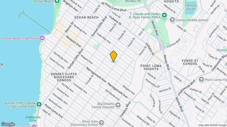 4511 Santa Monica Ave Map and Location Details