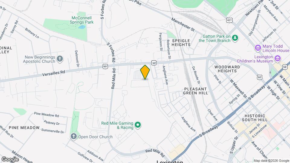 1208 Hammond Ave Map and Location Details