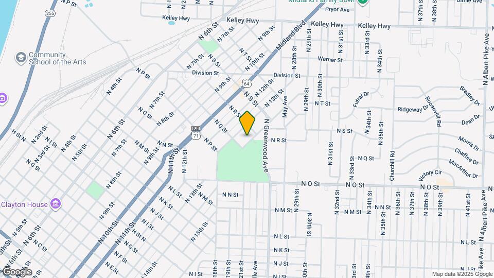 1817 N 14th St Map and Location Details