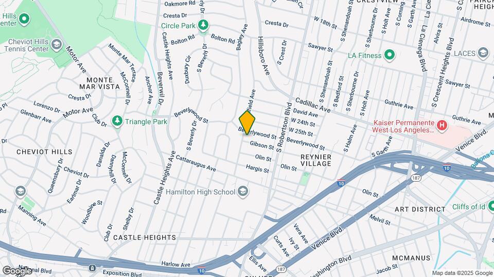 9135 Gibson St Map and Location Details