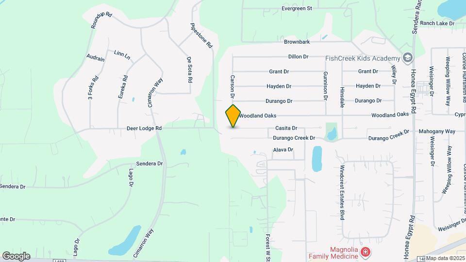 7479 Casita Dr Map and Location Details