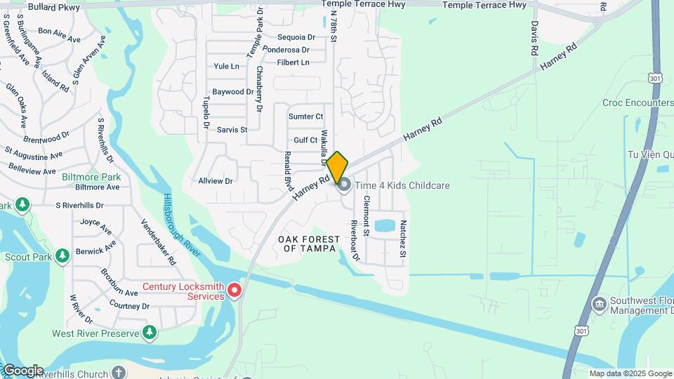 8308 Steamboat Ln Map and Location Details