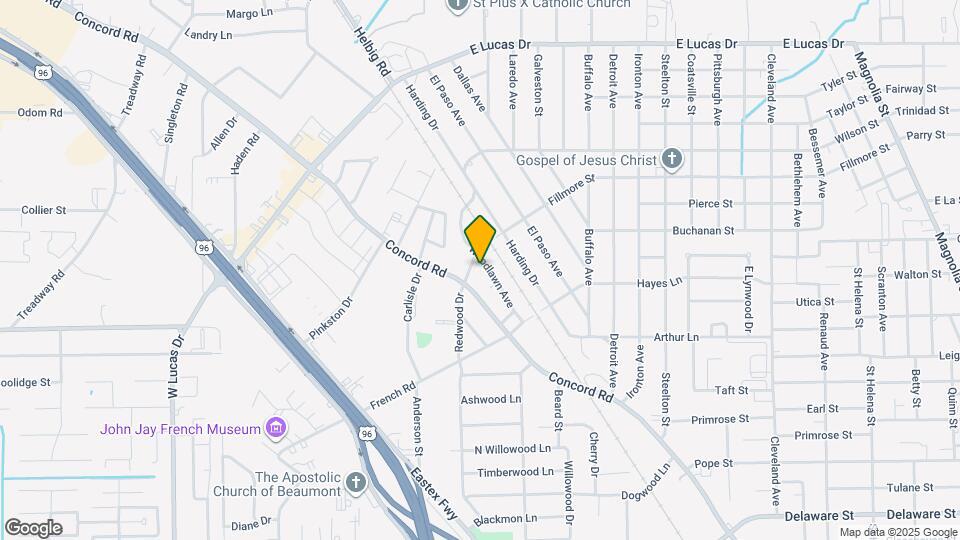 4325 Woodlawn Ave Map and Location Details