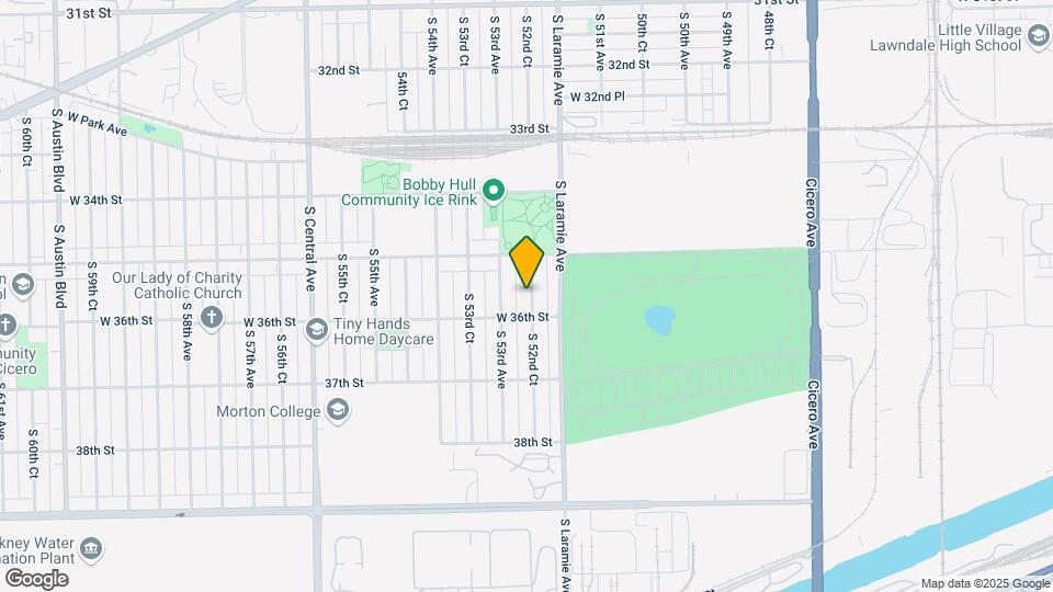 3526 S 52nd Ct Map and Location Details