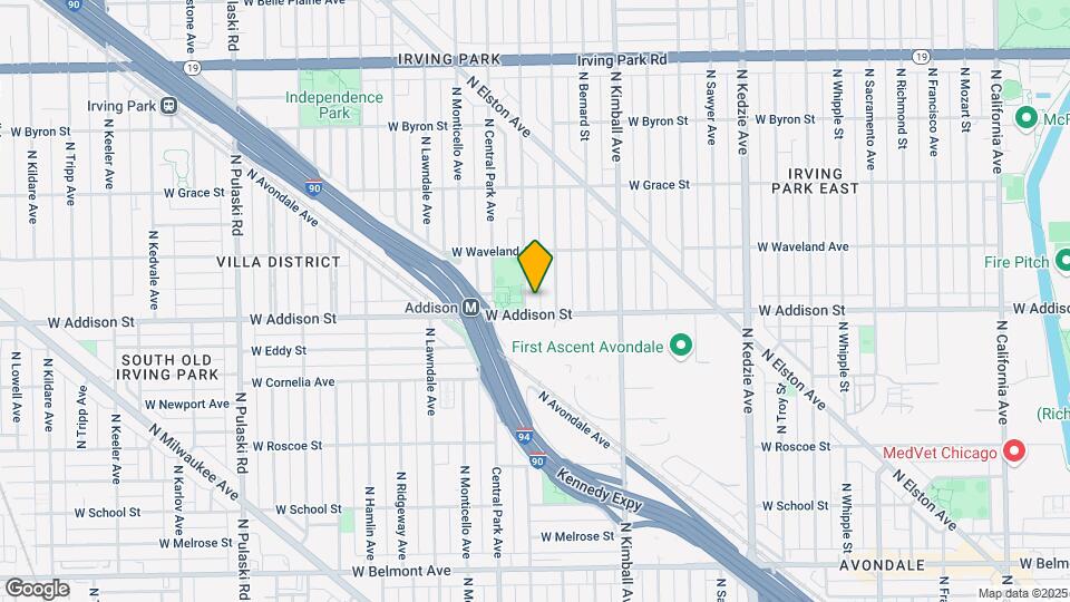 3609 N Drake Ave Map and Location Details