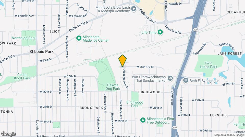 2572 Alabama Ave S Map and Location Details