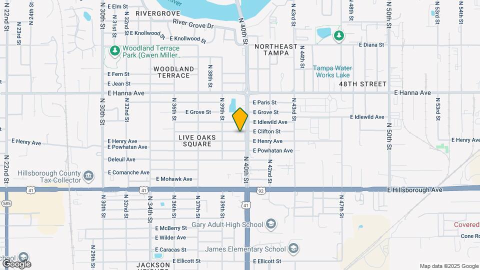 3919 E Clifton St Mapa y Detalles de la Ubicación
