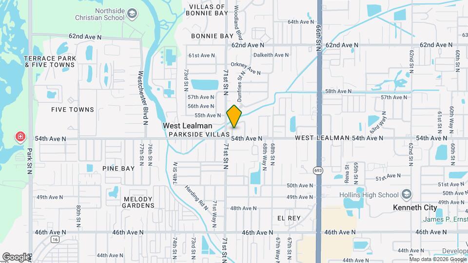 5411 70th Ln N Map and Location Details