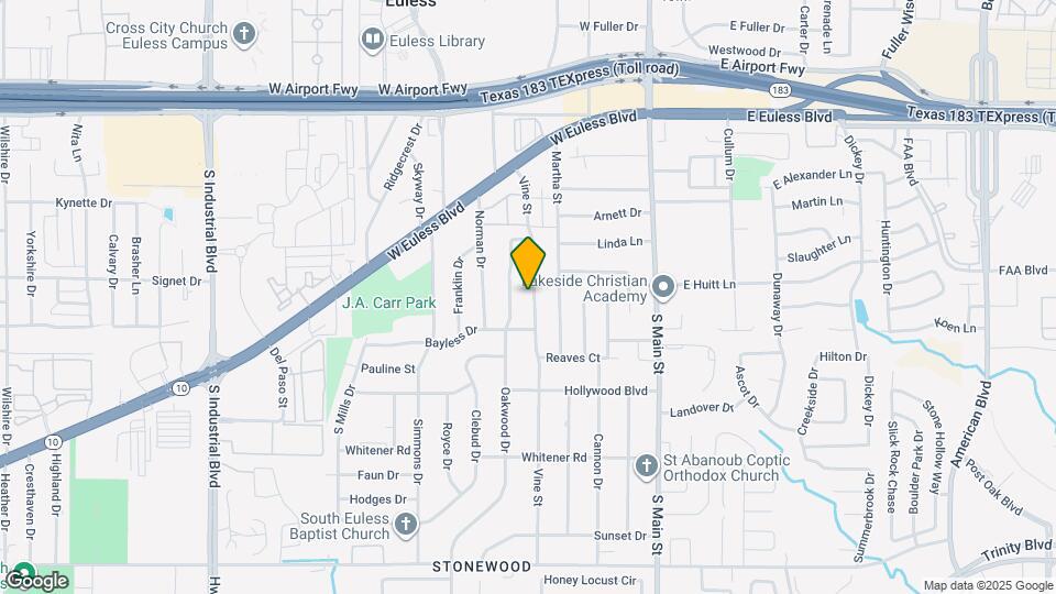 506 Vine St Map and Location Details