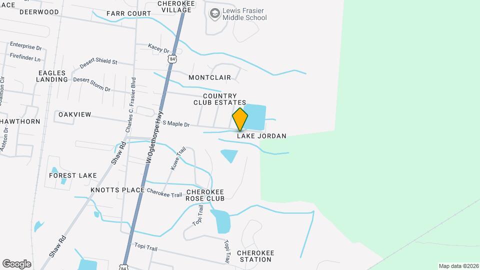 315 S Maple Dr Map and Location Details