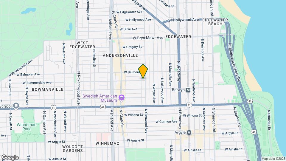 1406 W Summerdale Ave, Unit M391 Mapa y Detalles de la Ubicación